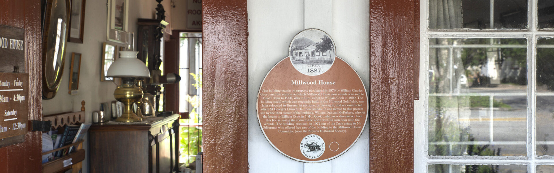 Millwood House, Queen Street, Knysna