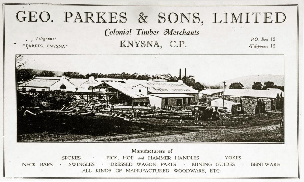 The Knysna Timber Route